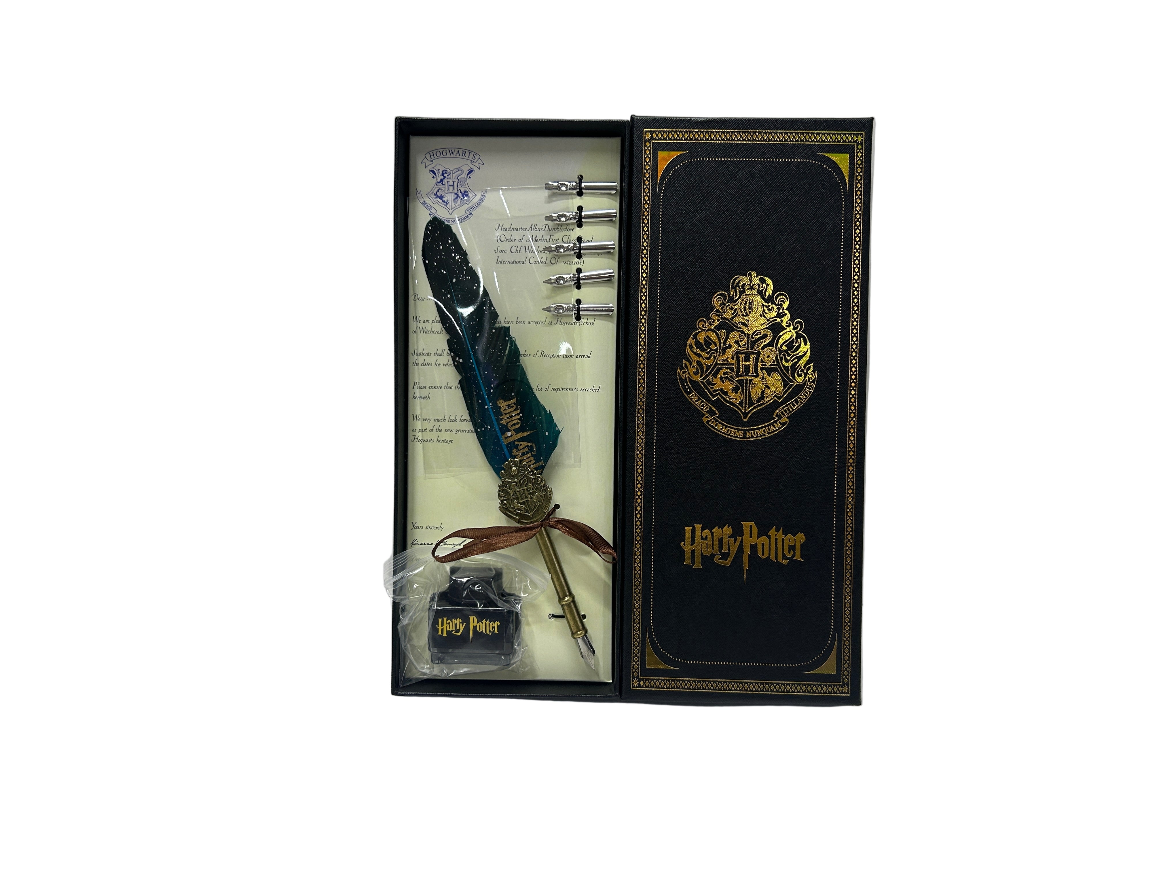 ჰოგვორტსის საწერი ნაკრები შაბიამნისფერი