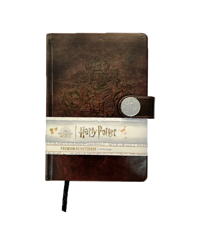 ჰოგვორტსის პრემიუმ ბლოკნოტი ტყავის ყდით