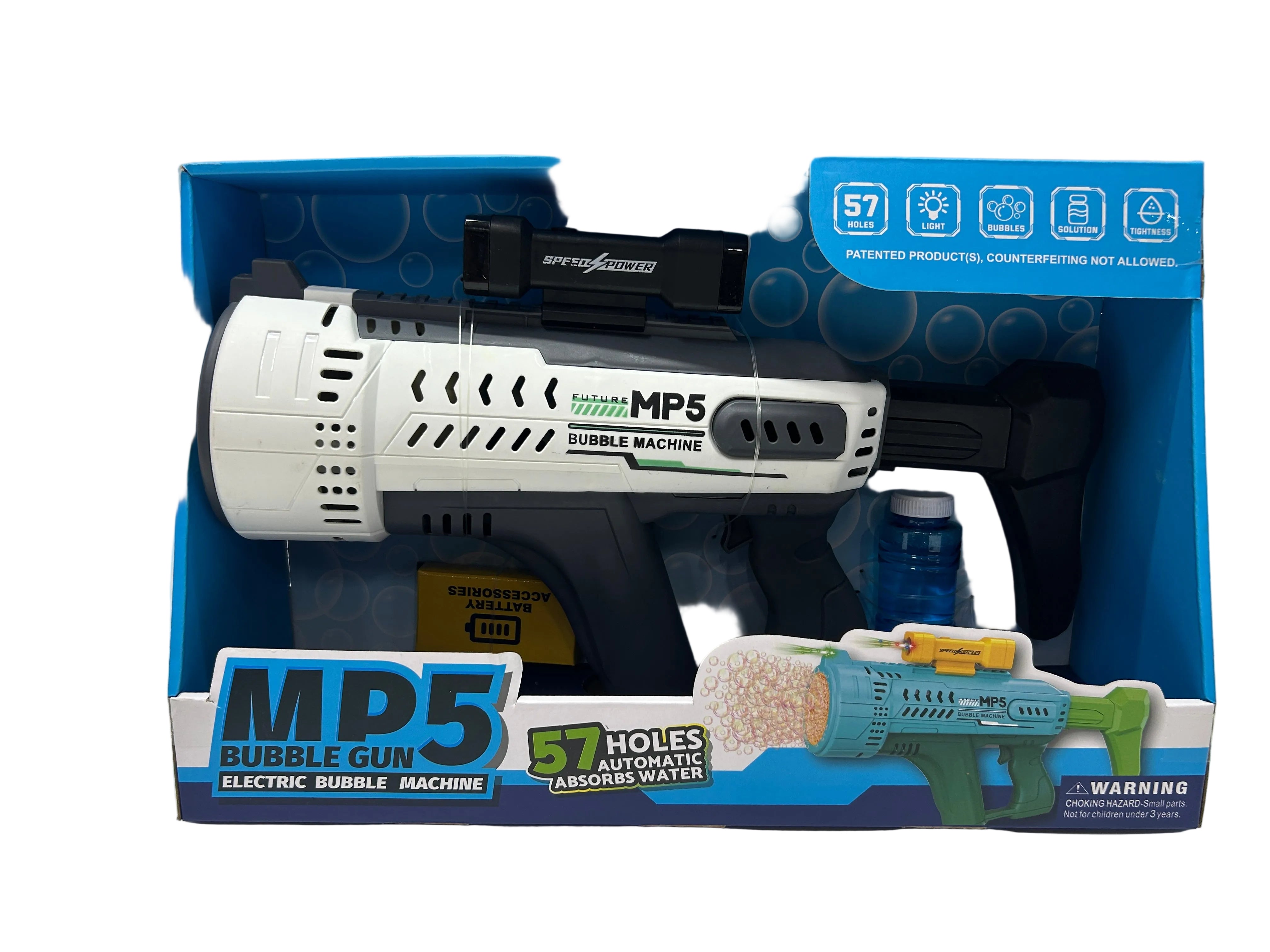 საპნის ბუშტების გასაშვები ავტომატი