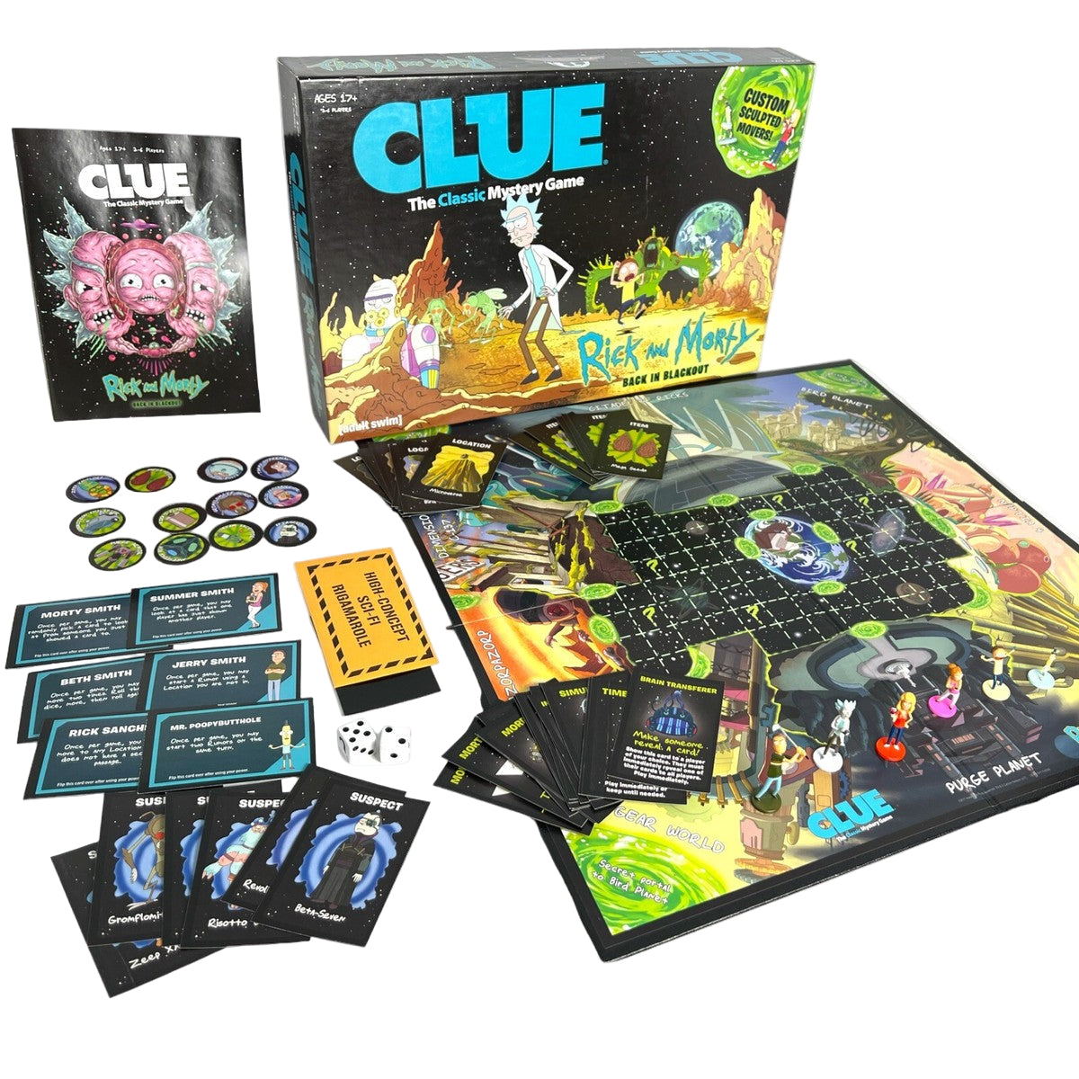 კლუედო რიკი და მორტი (Cluedo Rick and Morty)