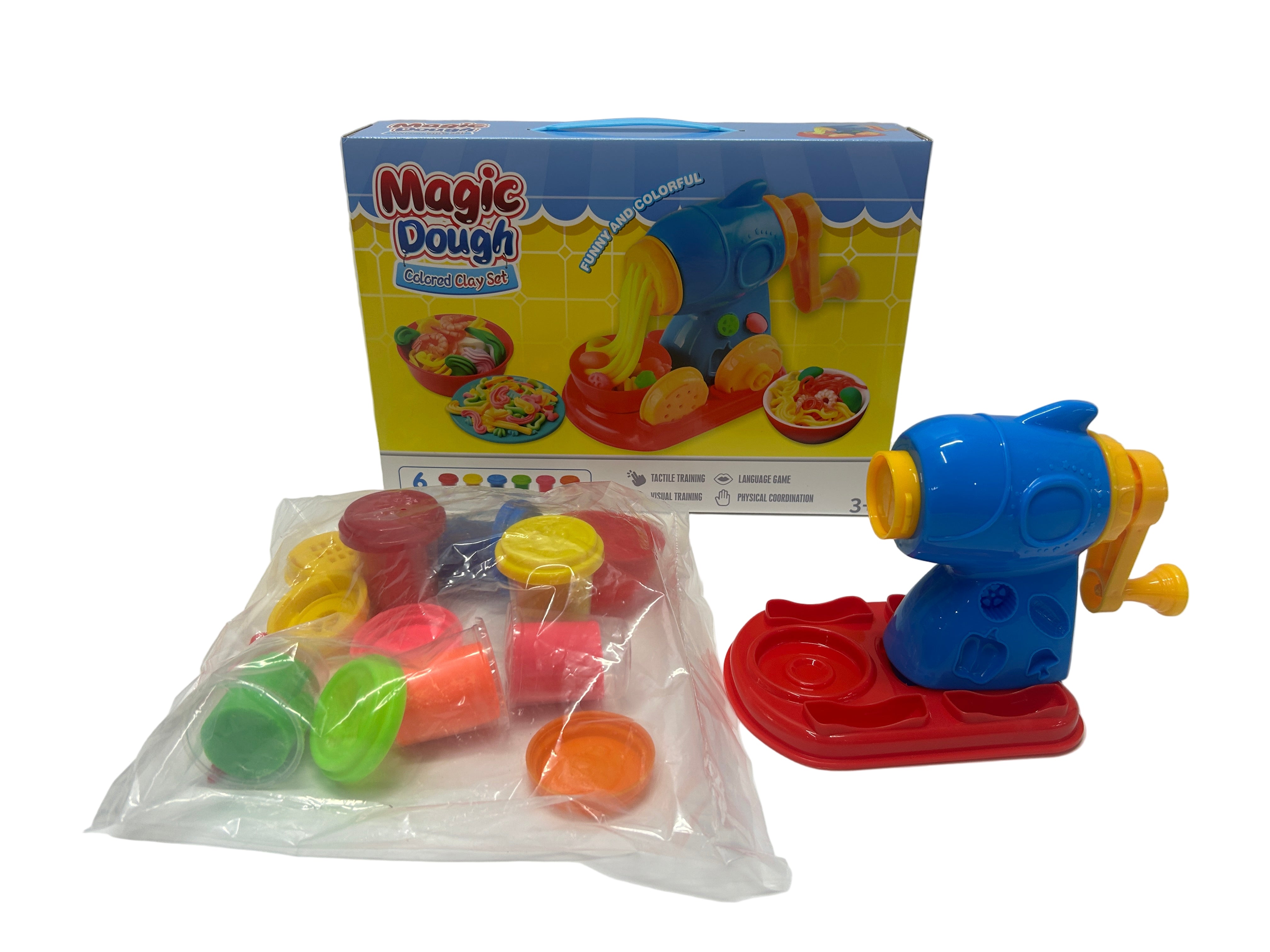 პლასტელინის ნაკრები სპაგეტი