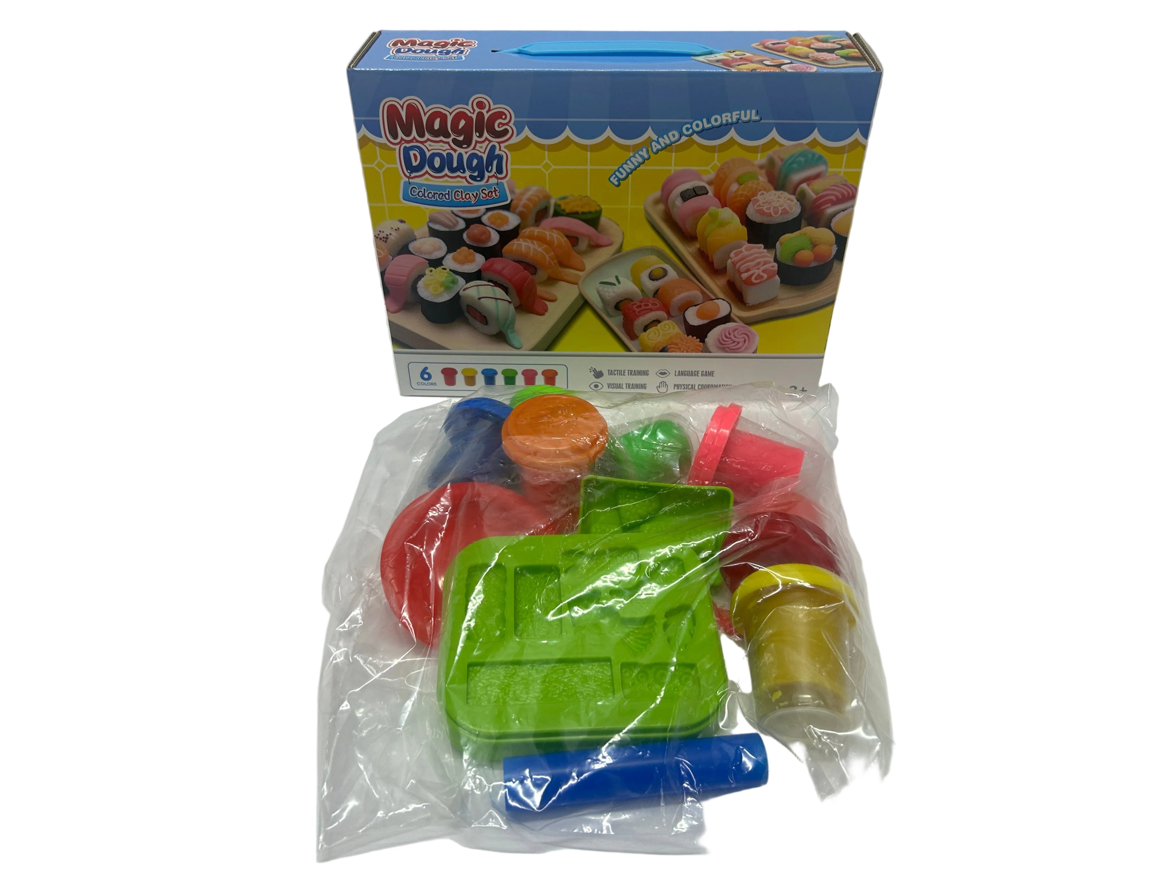 პლასტელინის ნაკრები სუში