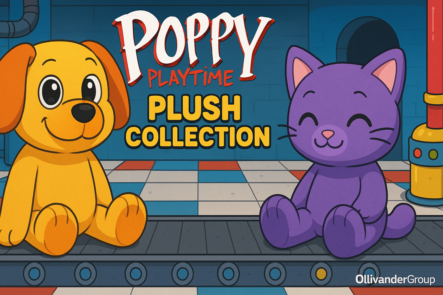 Poppy Playtime Plush Collection Banner