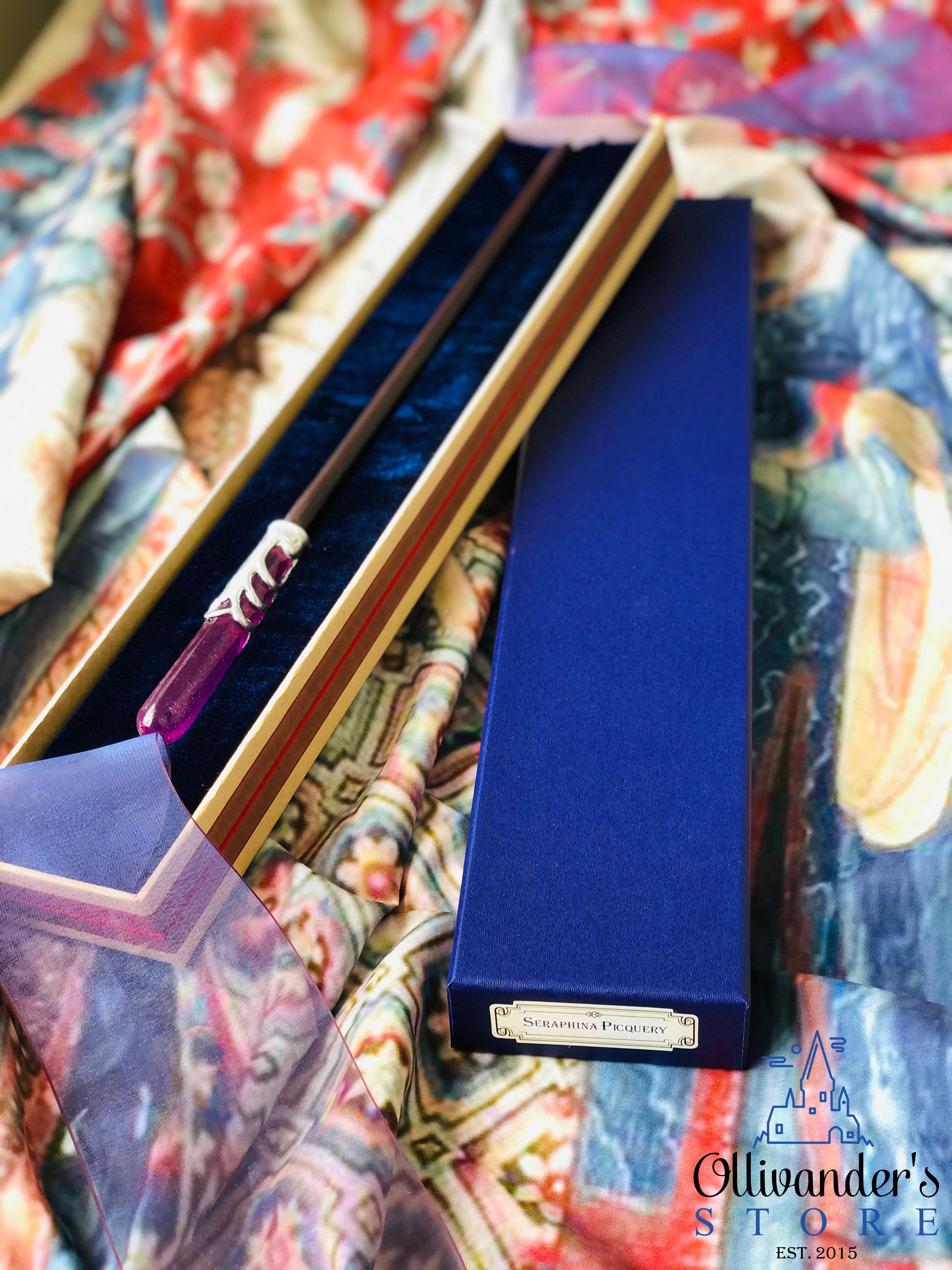 მაგიის მინისტრ სერაფინა პიკერის ჰარი პოტერის ნობლ ქოლექშენის Noble Collection ჯადოსნური საკოლექციო ჯოხი ჯოხები ჰარი პოტერის ნივთები პროდუქცია აქსესუარები მაღაზია