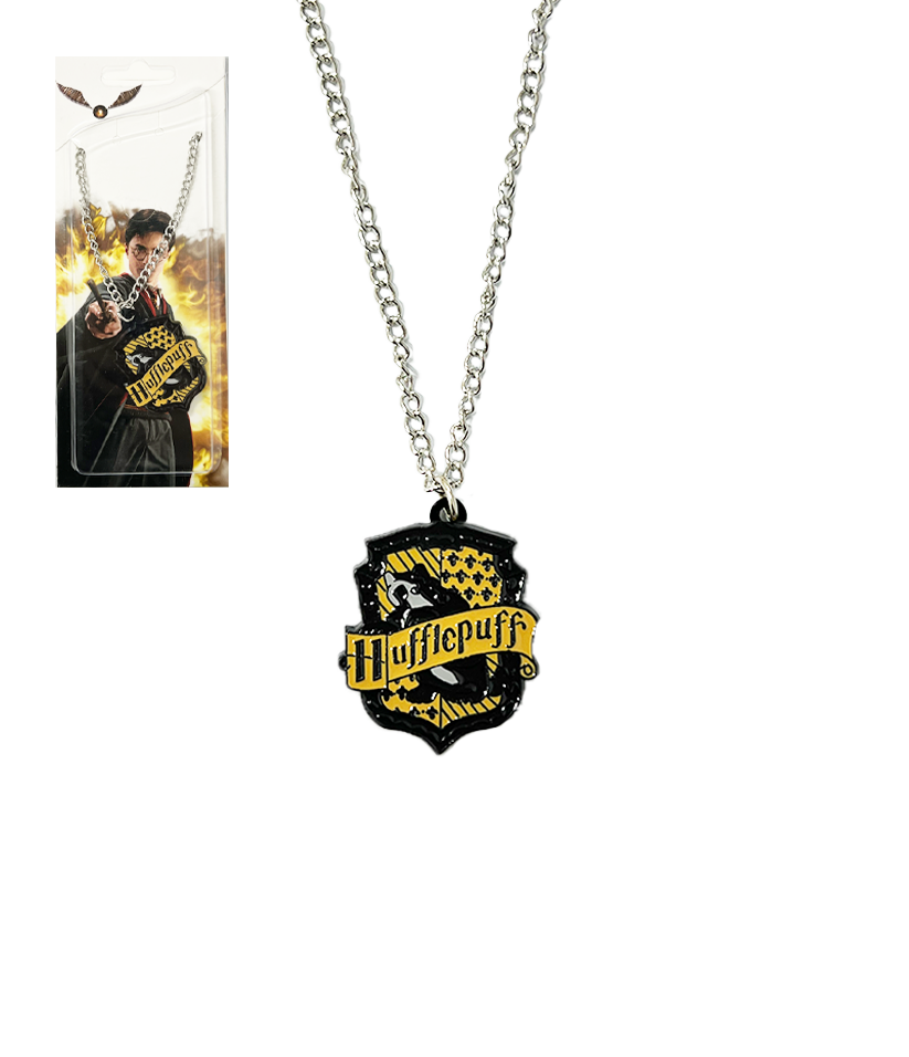 Hufflepuff Necklace In  Gothic Style