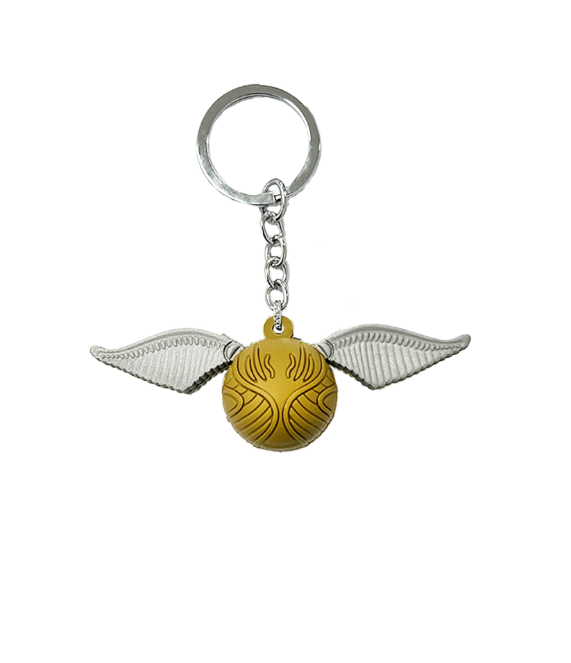 Snitch 3D Rubber Keychain