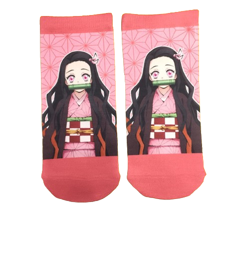 Nezuko Kamado Socks - Low cut