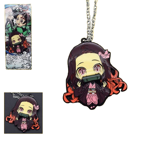 Nezuko Kamado necklace