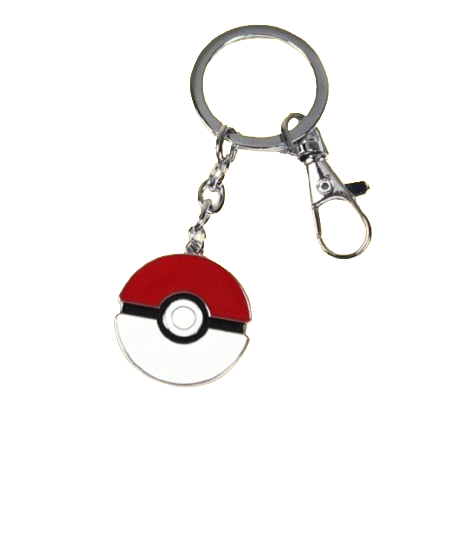 Poke Ball Metal Keychain