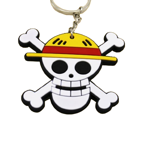 Jolly Roger Resin keychain