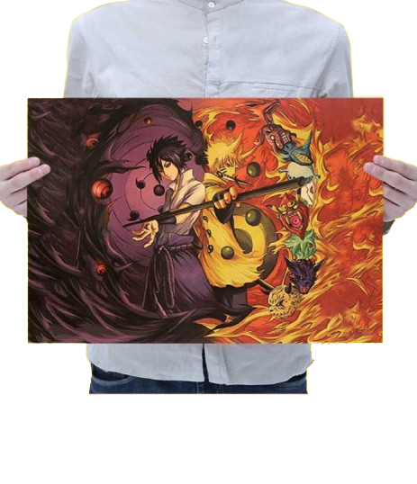 Naruto and Sasuke Poster