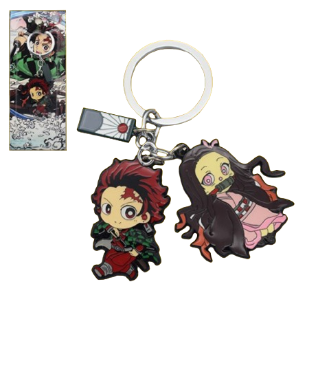 Tanjiro and Nezuko Kaychain