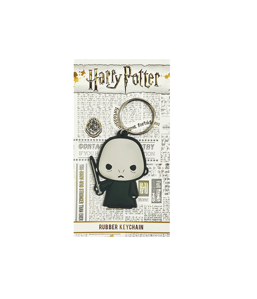 Lord Voldemort Rubber Keychain