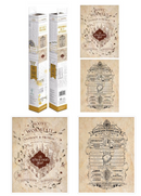 ონავართა რუკის პოსტერი ყუთში Size 4 x 38