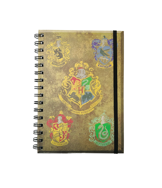 Hogwarts Houses Ring Notebook