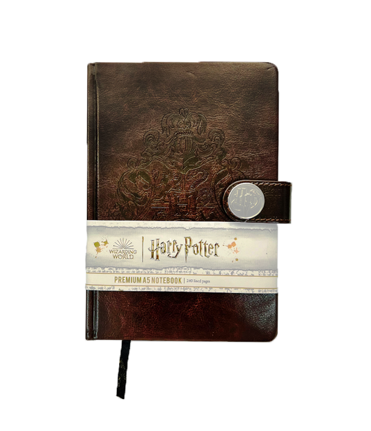 Hogwarts Premium Leather Notebook