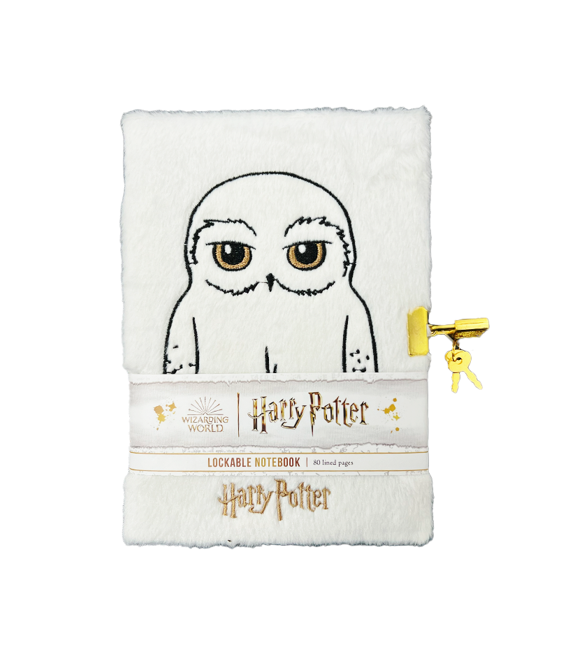 Hedwig notebook with feather cover, A5