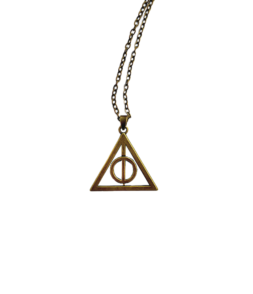 Deathly Hallows Spinning Necklace