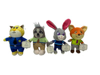 ზოოტოპიას პერსონაჟების რბილი სათამაშო