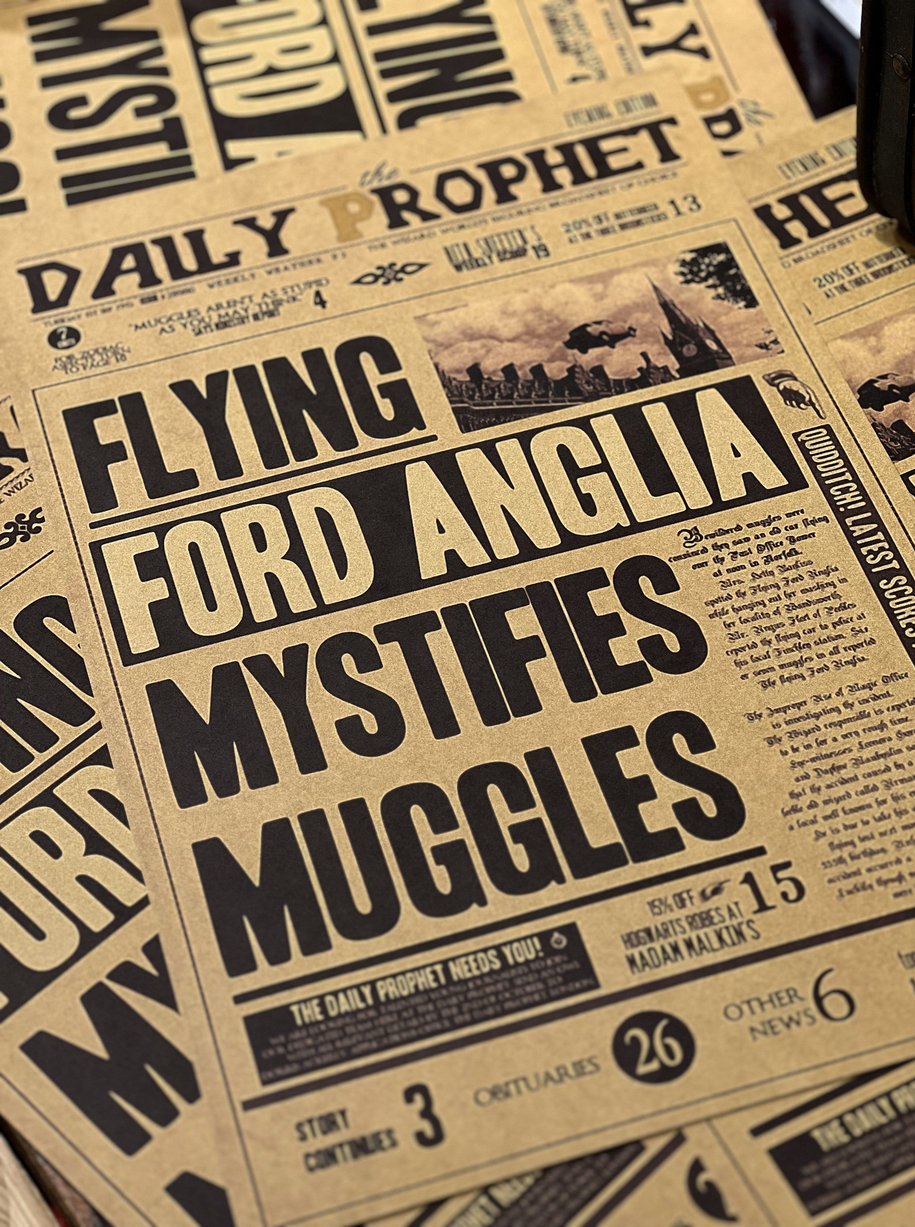 Morning Miss: A flying Ford Anglia amazes muggles