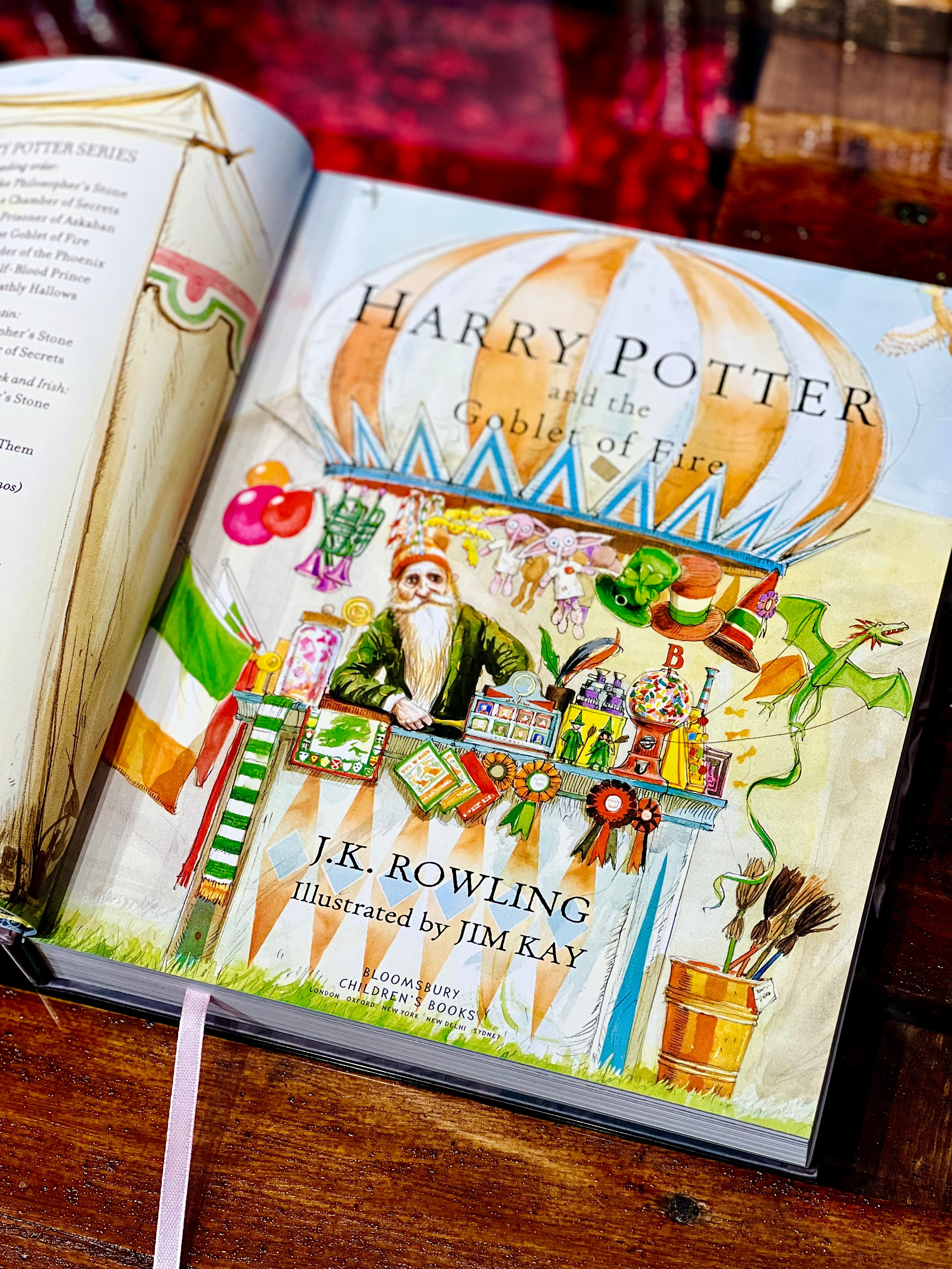 Harry Potter and the Goblet of Fire: The Illustrated Edition
