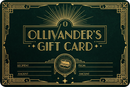 Ollivander's Gift Card - Art Deco Gatsby Style