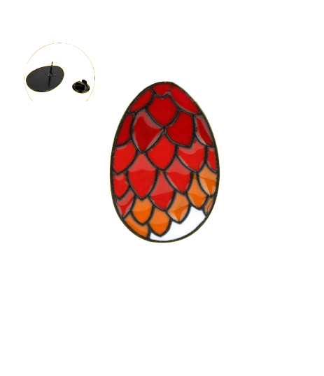 Dragon Egg Brooch