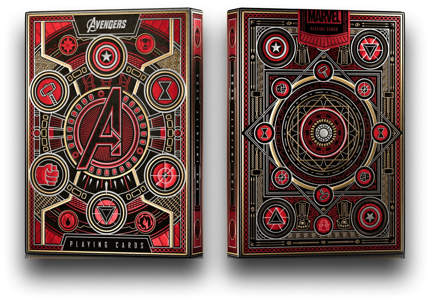 Avengers Playing Cards - Red