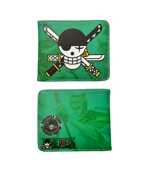 Roronoa Zoro's wallet, Bi-Fold (with skull)