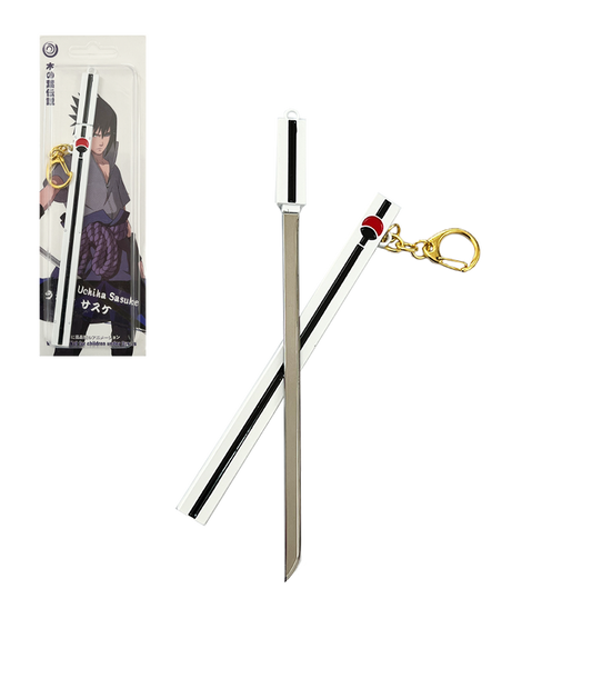 Sasuke's Katana Keychain - White