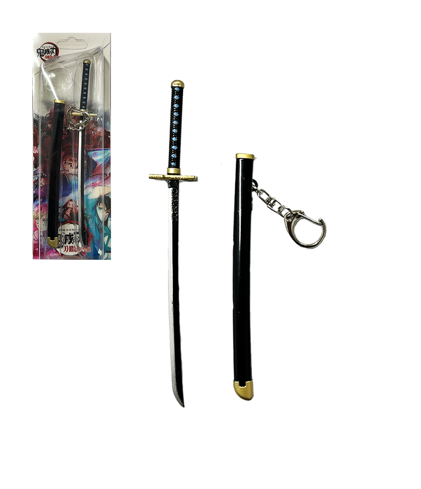 Muichiro Tokito Katana Keychain