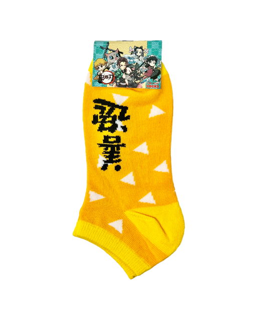 Zenitsu Agatsuma Haori Socks - Low cut