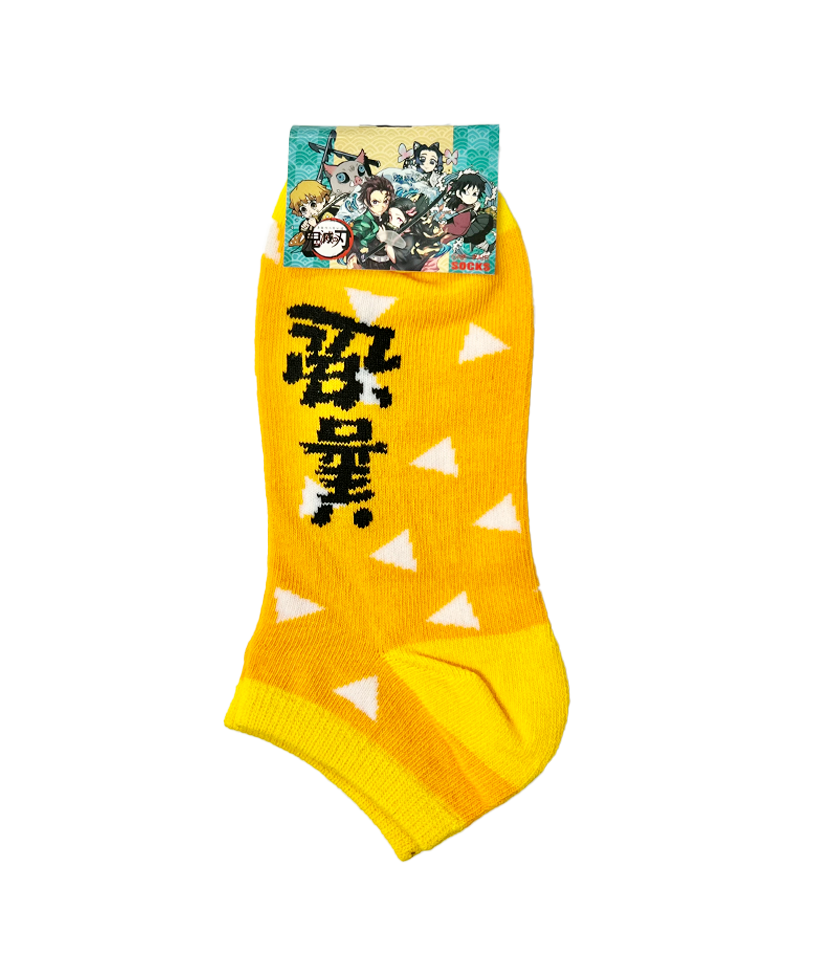 Zenitsu Agatsuma Haori Socks - Low cut