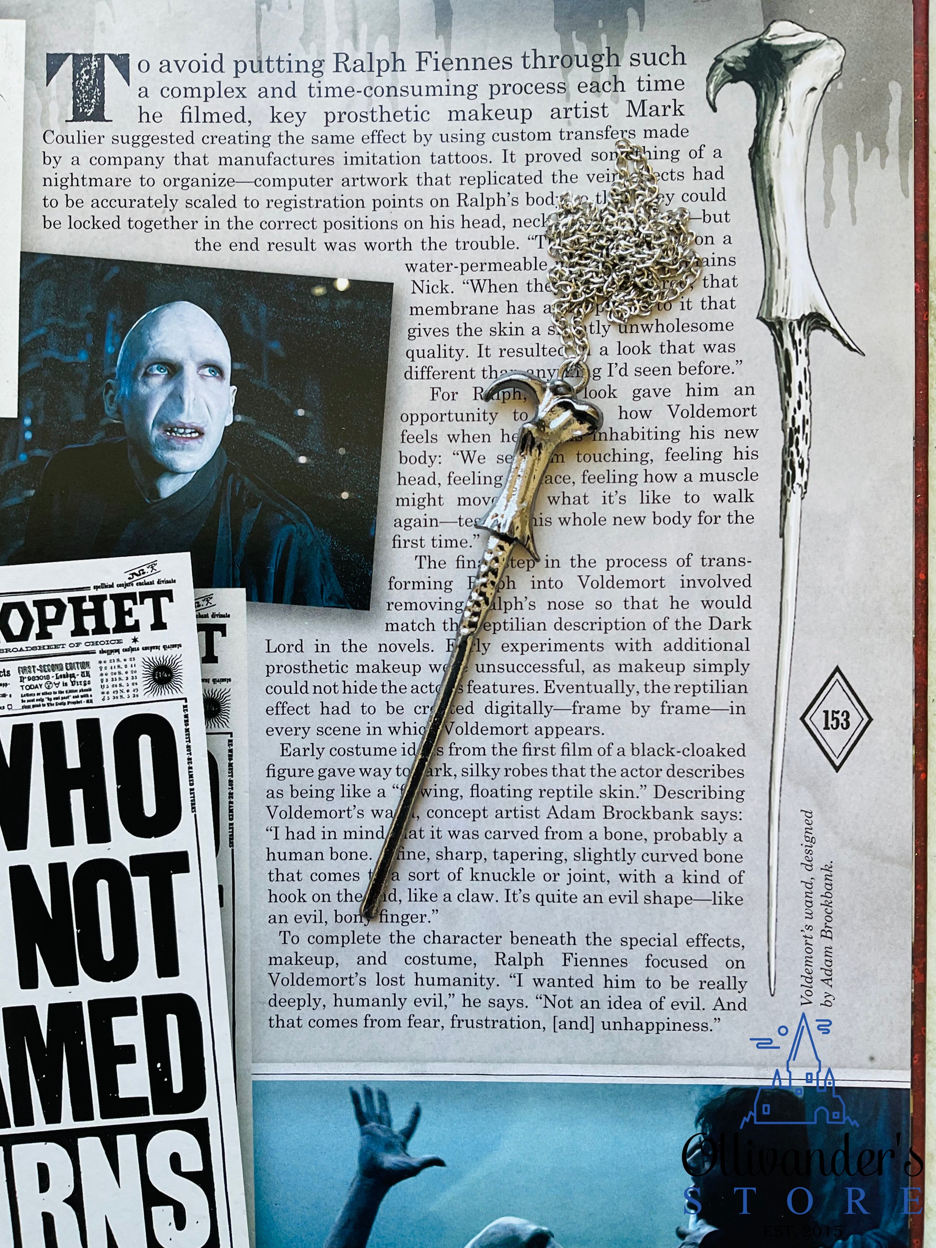 Voldemort's Wand Necklace