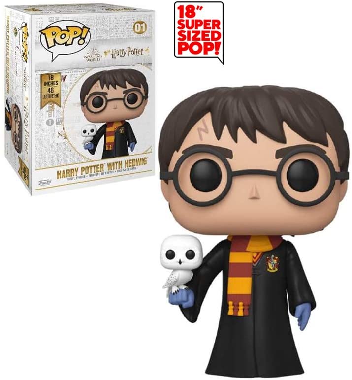 Funko Pop ფანკო პოპ 18 ინჩიანი ჰარი პოტერი ჰედვიგთან ერთად ფანკოს ორიგინალი პროდუქცია ნივთები საქართველოში