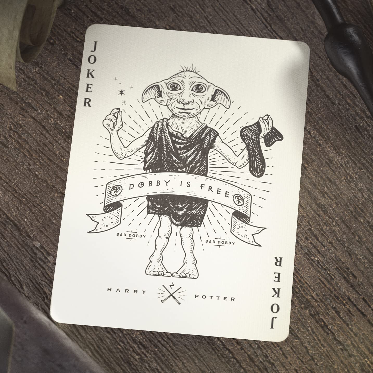Hufflepuff playing cards