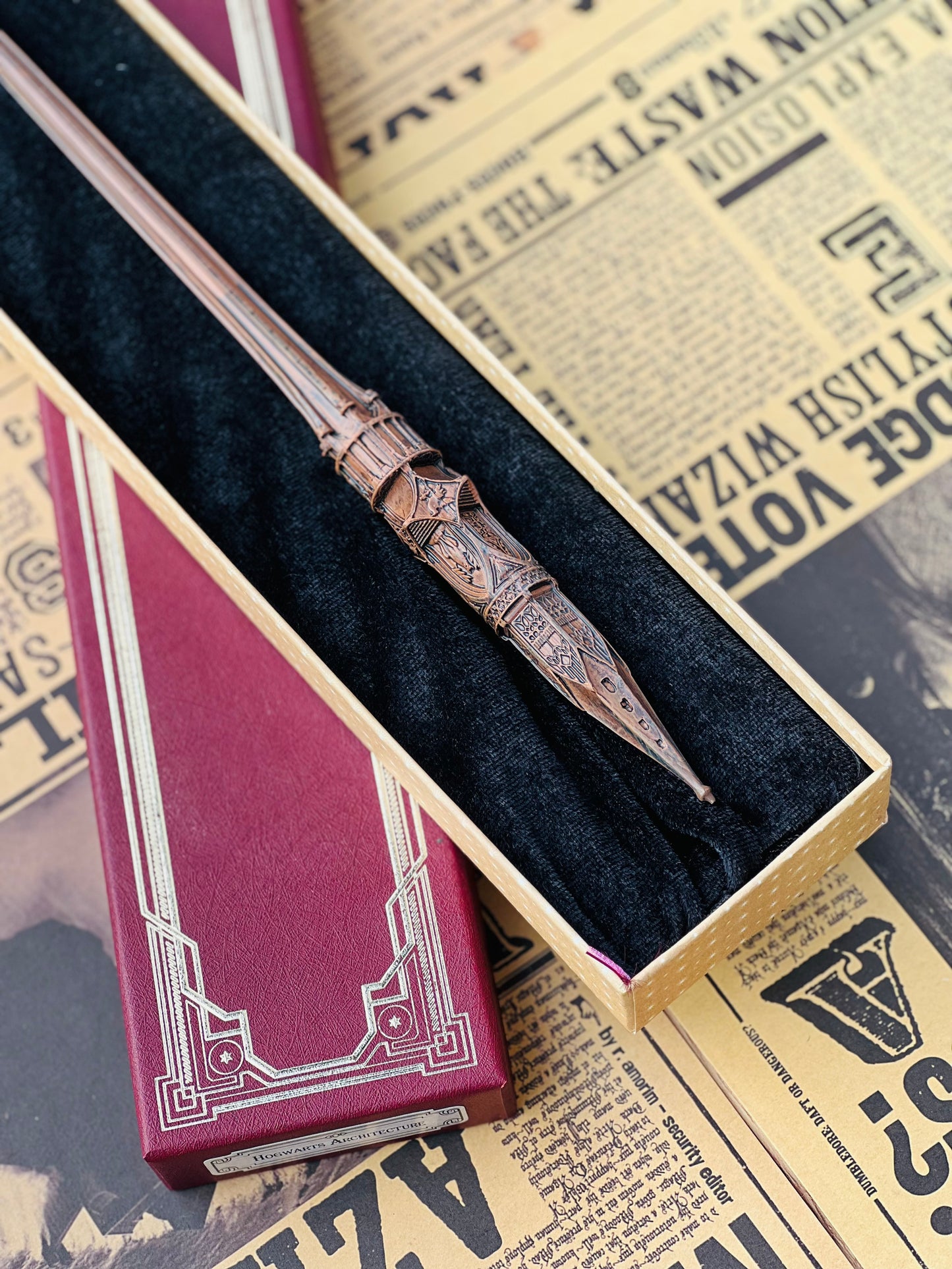 Hogwarts Architecture Wand