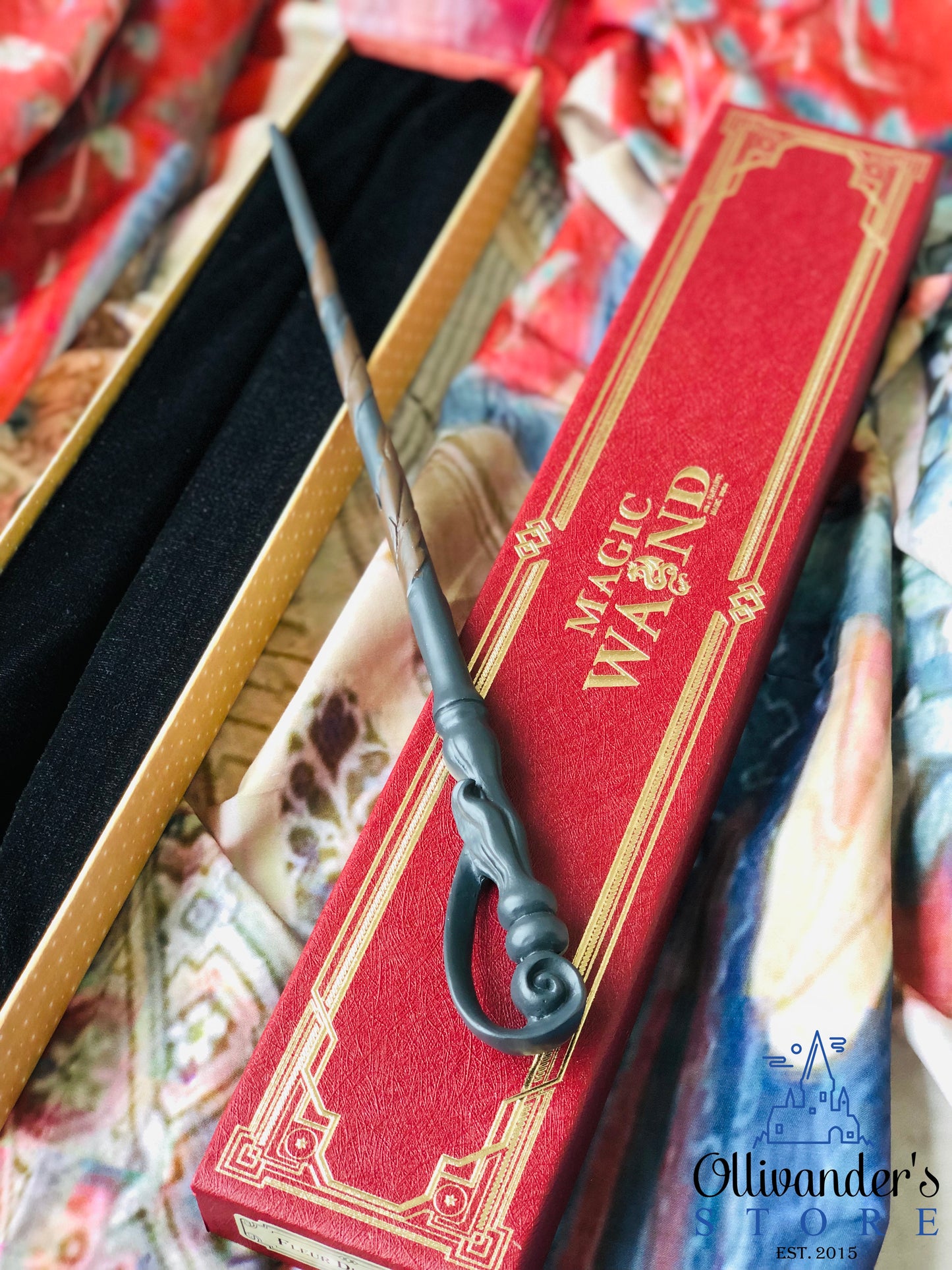 ფლერ დელაკურის ჯოხი ჰარი პოტერის ჯადოსნური ჯოხები ნივთები საჩუქრები