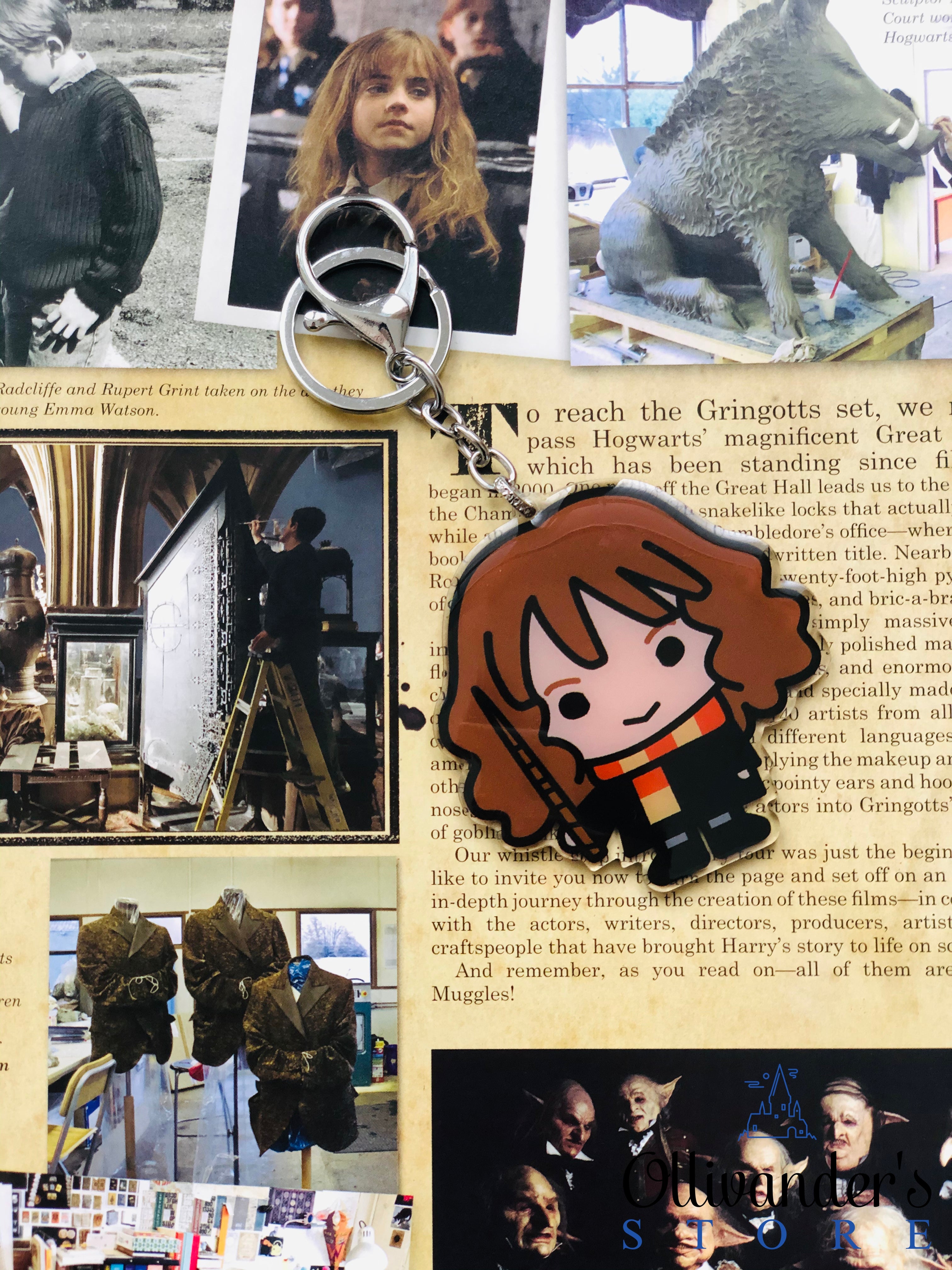 Acrylic keychain of Hermione