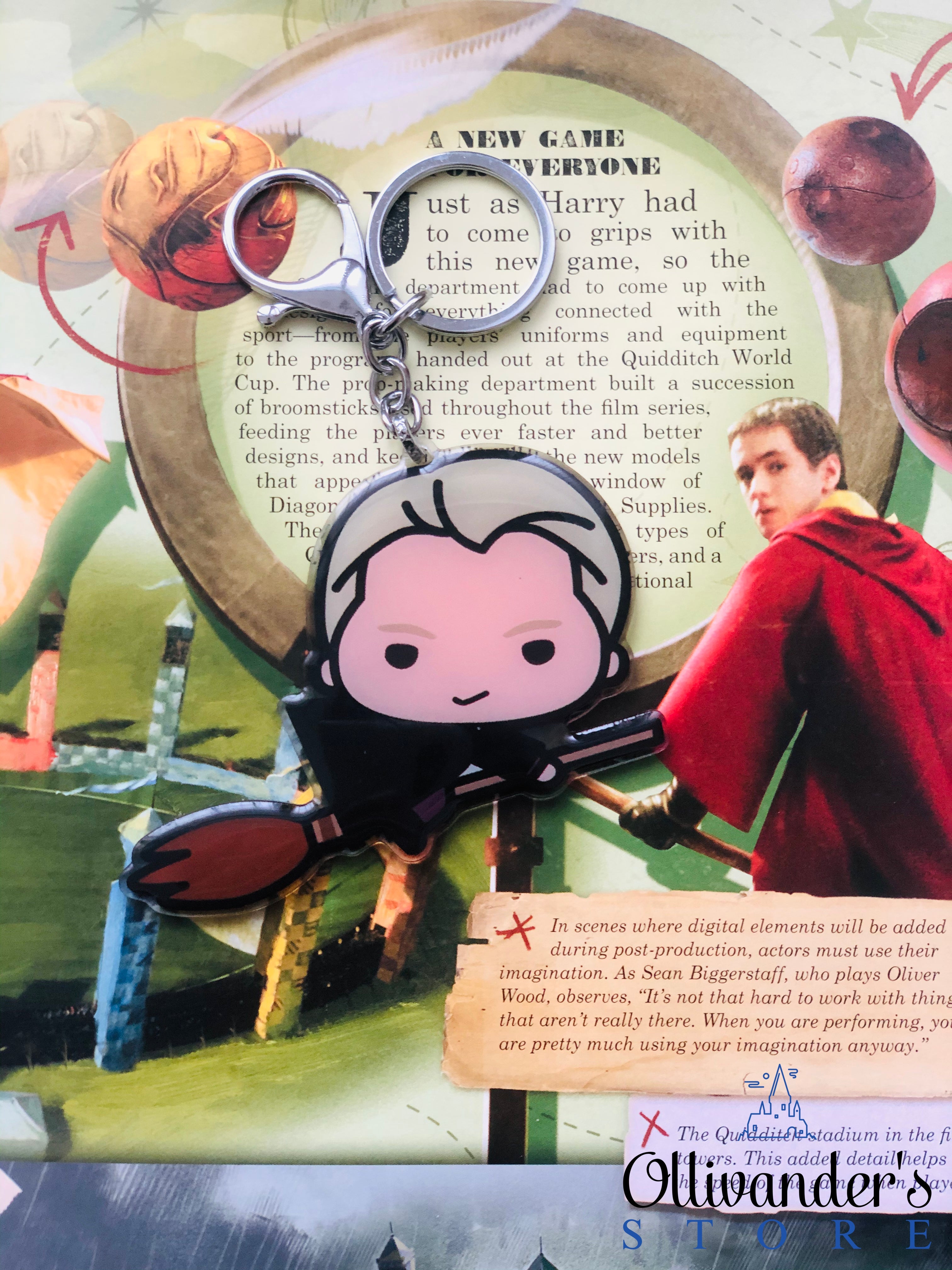 Acrylic keychain of Draco
