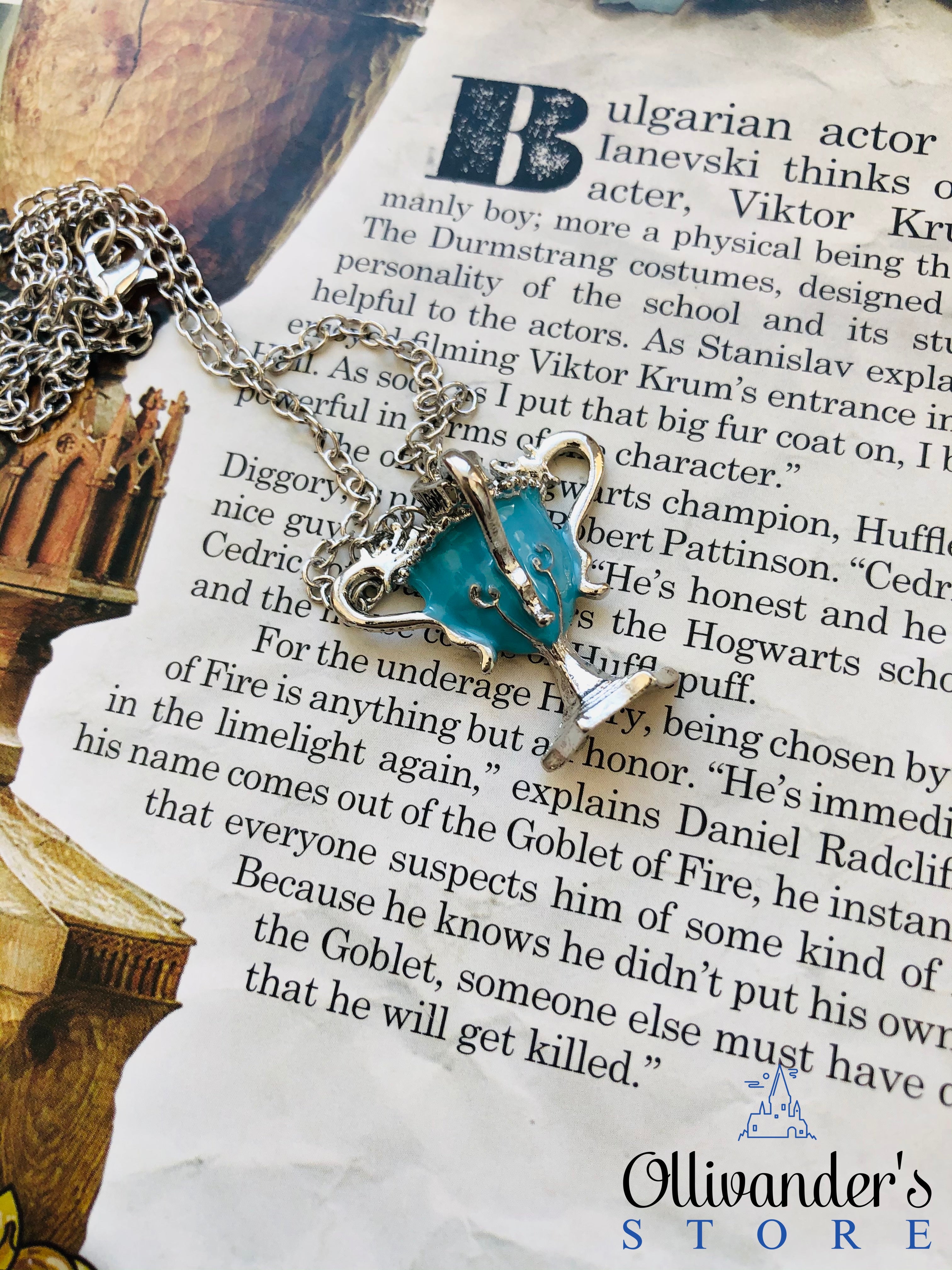 Triwizard Tournament Winner's Cup Necklace