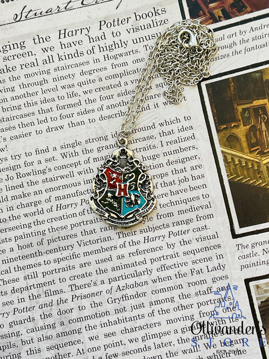 Hogwarts Necklace - Silver